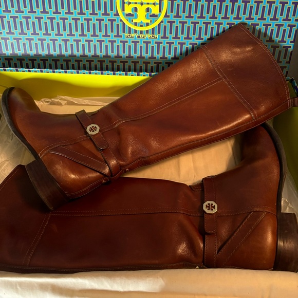 Tory Burch Brita Riding Boot - Picture 7 of 13